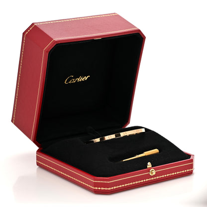 Cartier 18K Yellow Gold Small LOVE Bracelet 18 7 of 7