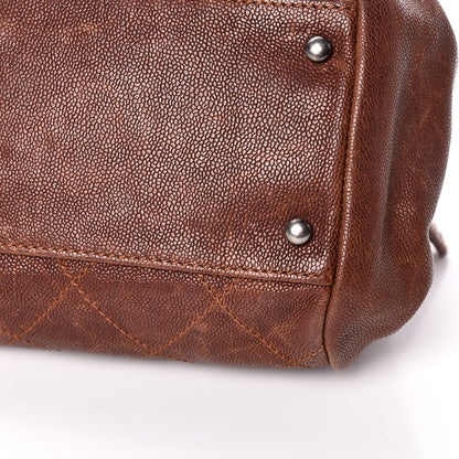 Chanel Caviar Small Outdoor Ligne Doctor Bag Brown 15 of 16