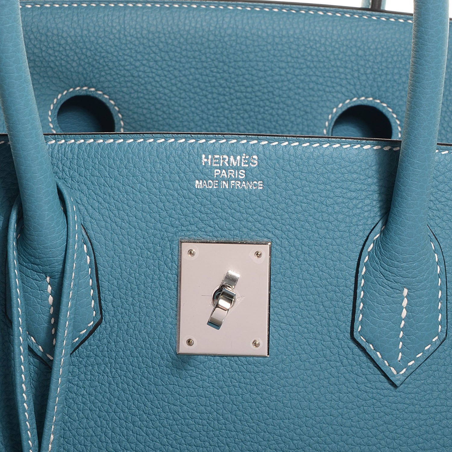 Hermes Togo Birkin 35 Blue Jean 11 of 26