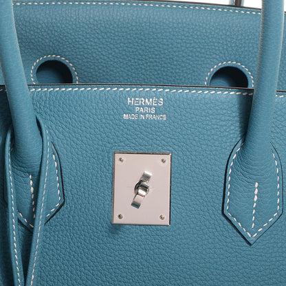 Hermes Togo Birkin 35 Blue Jean 11 of 26