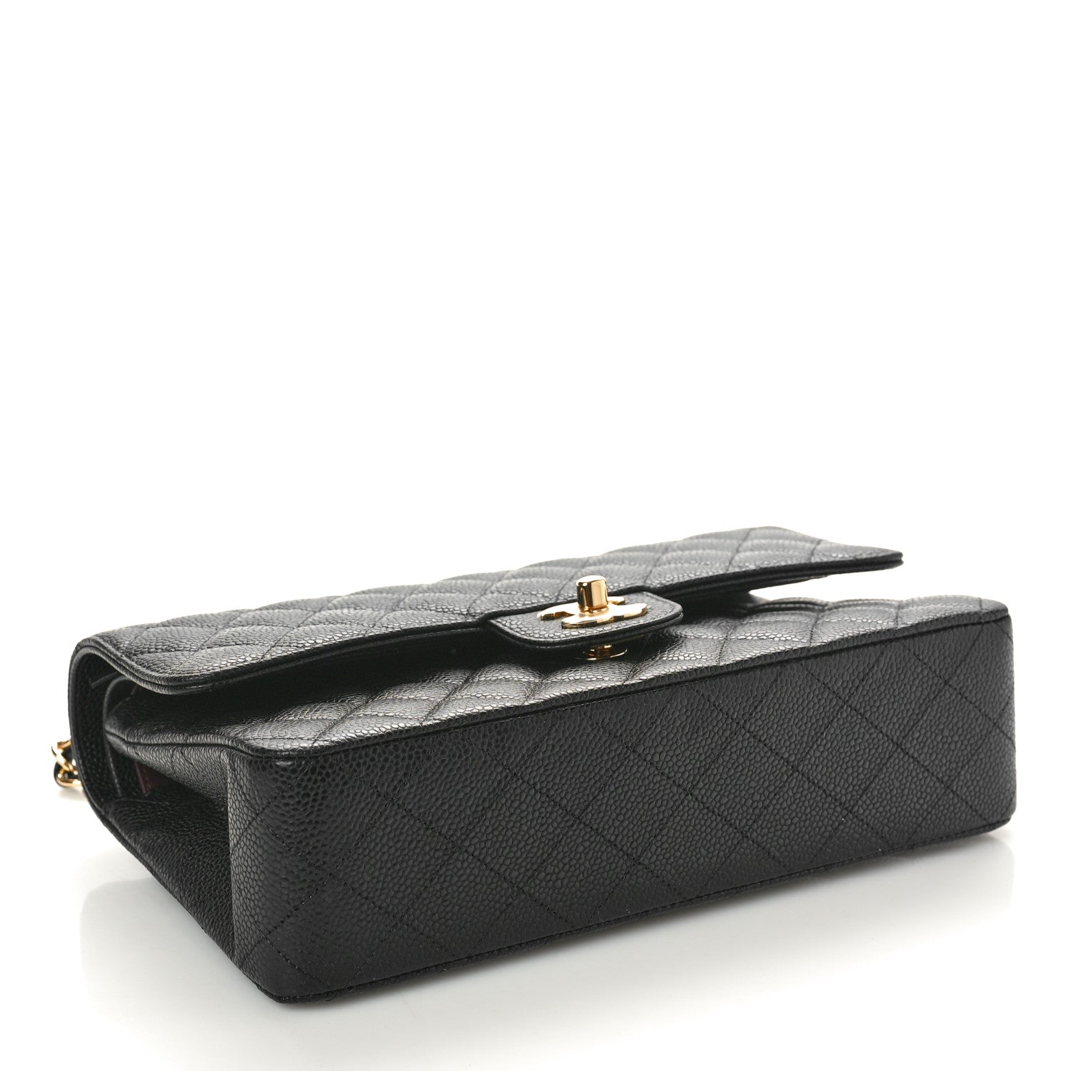 Chanel Caviar Quilted Medium Double Flap Black 4 of 10