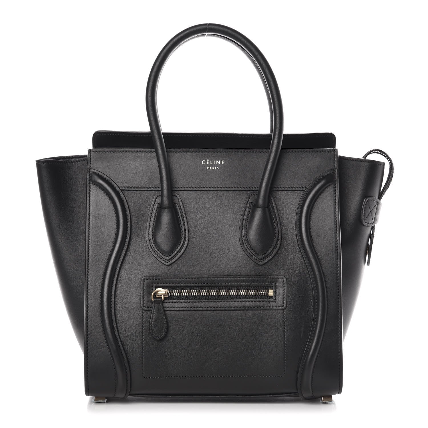 Celine Smooth Calfskin Micro Luggage Black 1 of 14