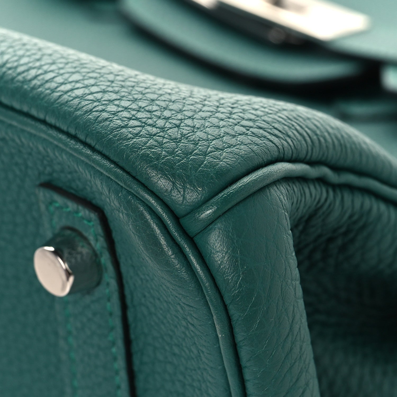 Hermes Togo Birkin 30 Malachite 10 of 12