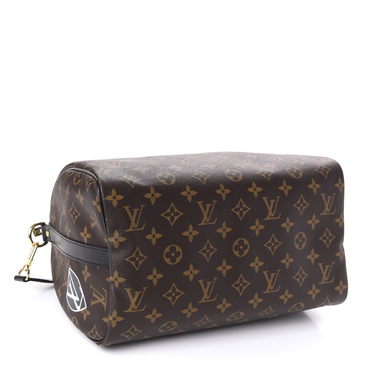 Louis Vuitton Monogram My World Tour Speedy Bandouliere 30 Black 5 of 11
