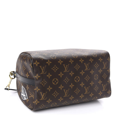 Louis Vuitton Monogram My World Tour Speedy Bandouliere 30 Black 5 of 11