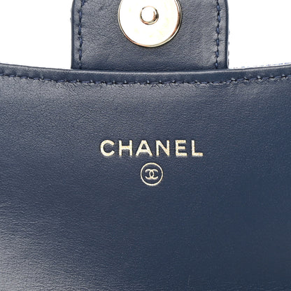 Chanel Denim Printed Belt Bag Dark Blue 6 of 11
