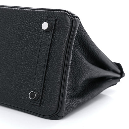 Hermes Togo Birkin 25 Black 10 of 11