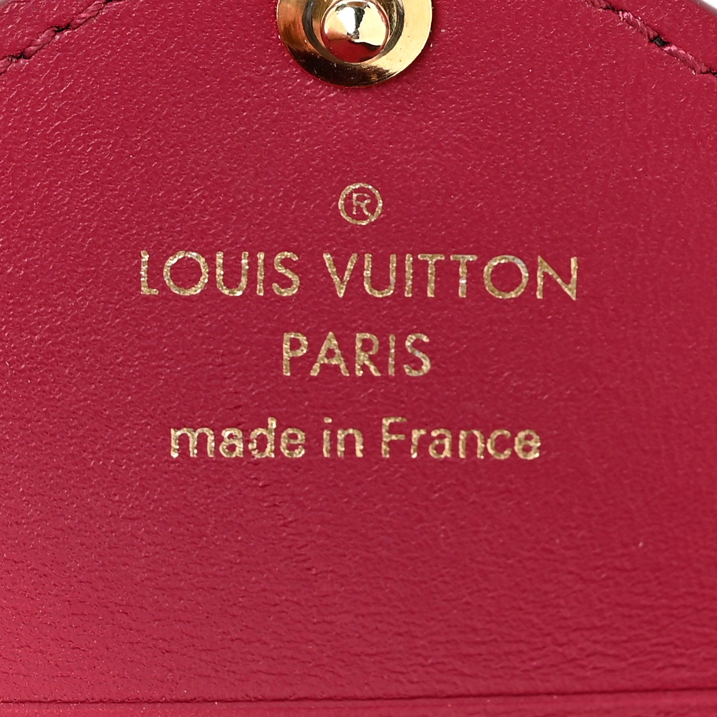 Monogram Small Kirigami Pochette Insert Fuchsia