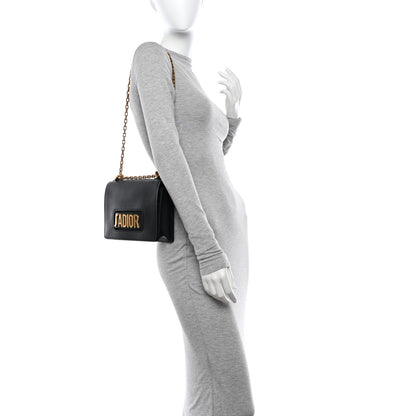 Christian Dior Calfskin J'Adior Chain Flap Bag Black 2 of 9