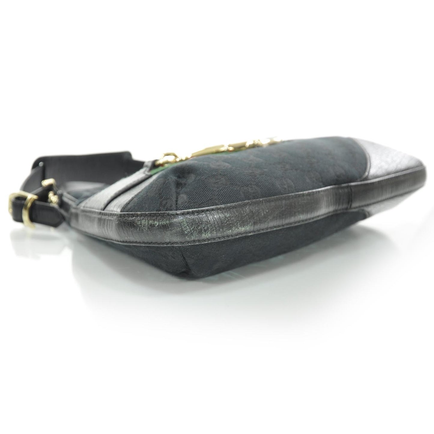 Monogram Web Hasler Hobo Black