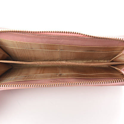 Chanel Caviar Timeless Zip Around Wallet Pink 4 of 5