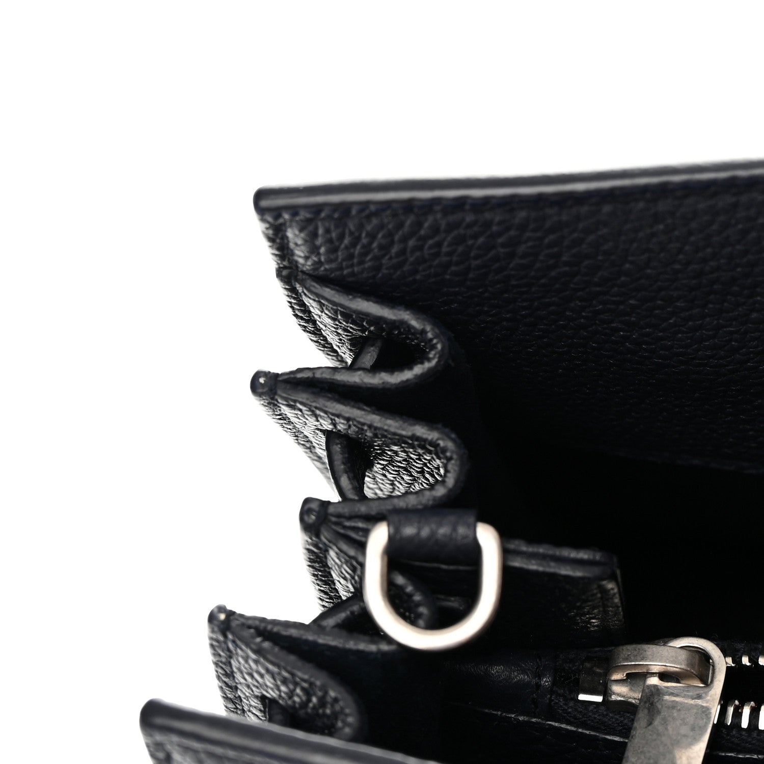 Saint Laurent Grained Calfskin Baby Supple Sac De Jour Navy 12 of 12