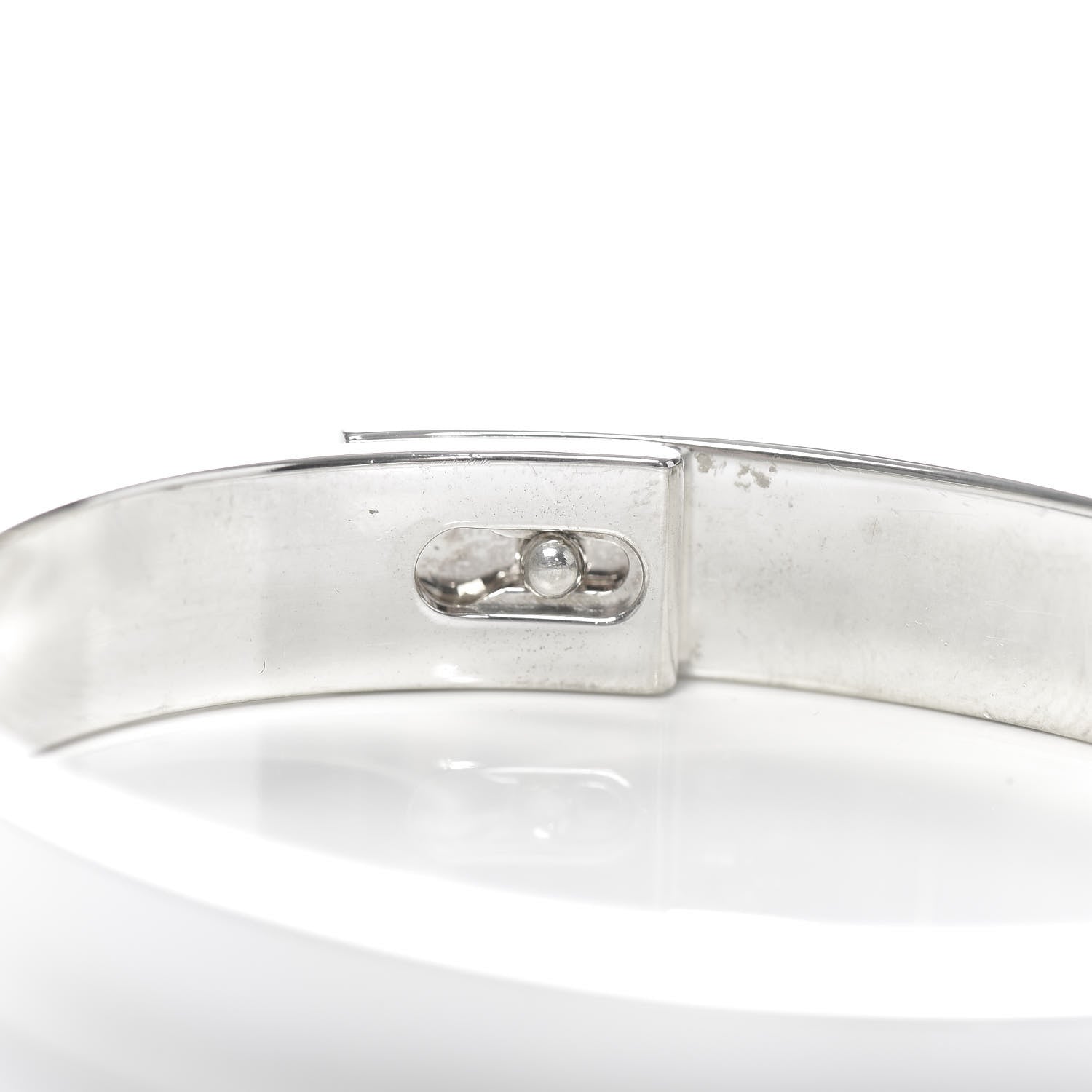 Hermes Sterling Silver PM Collier De Chien Bracelet LG 4 of 5