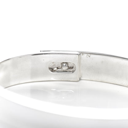Hermes Sterling Silver PM Collier De Chien Bracelet LG 4 of 5