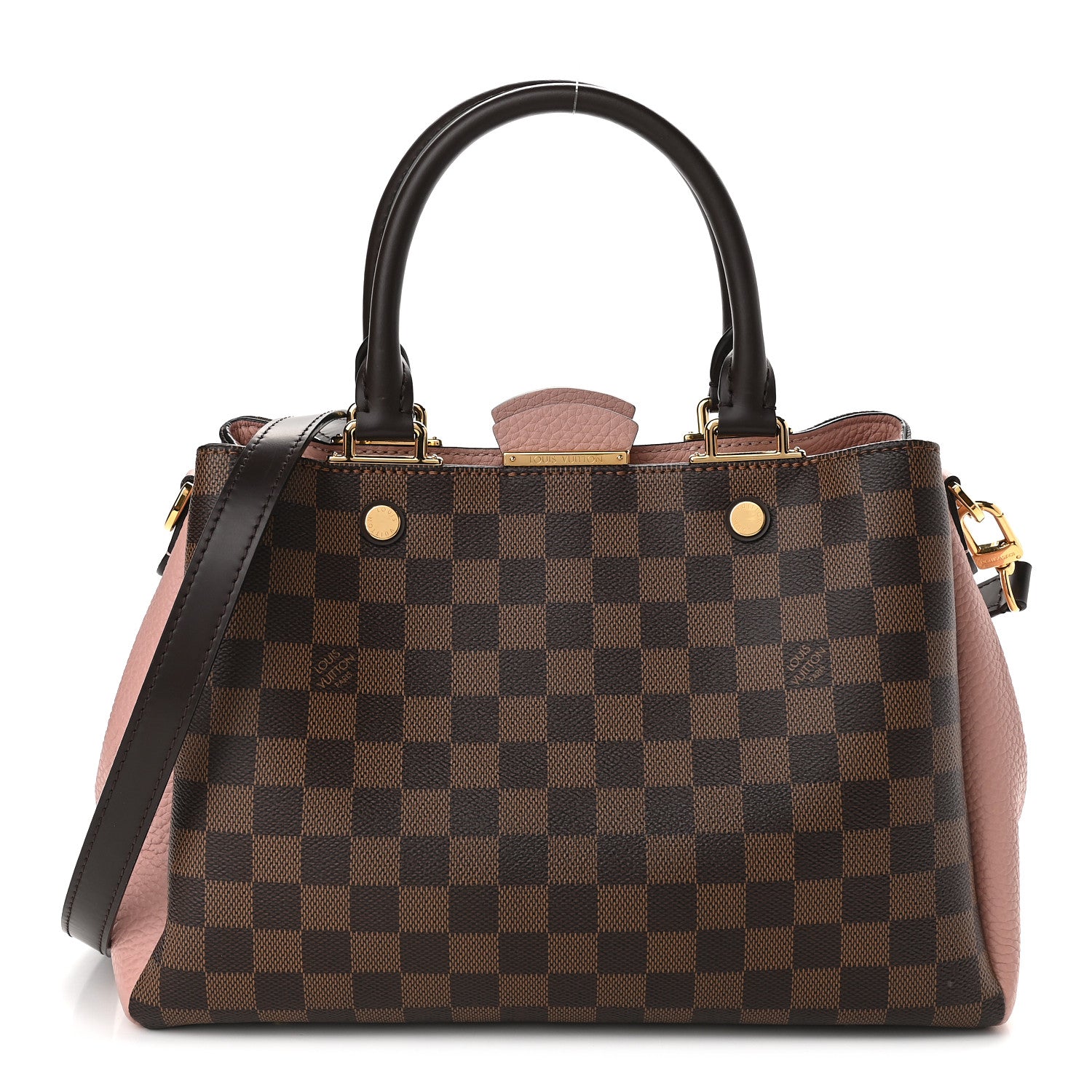 Louis Vuitton Damier Ebene Cuir Taurillon Brittany Magnolia 1 of 7