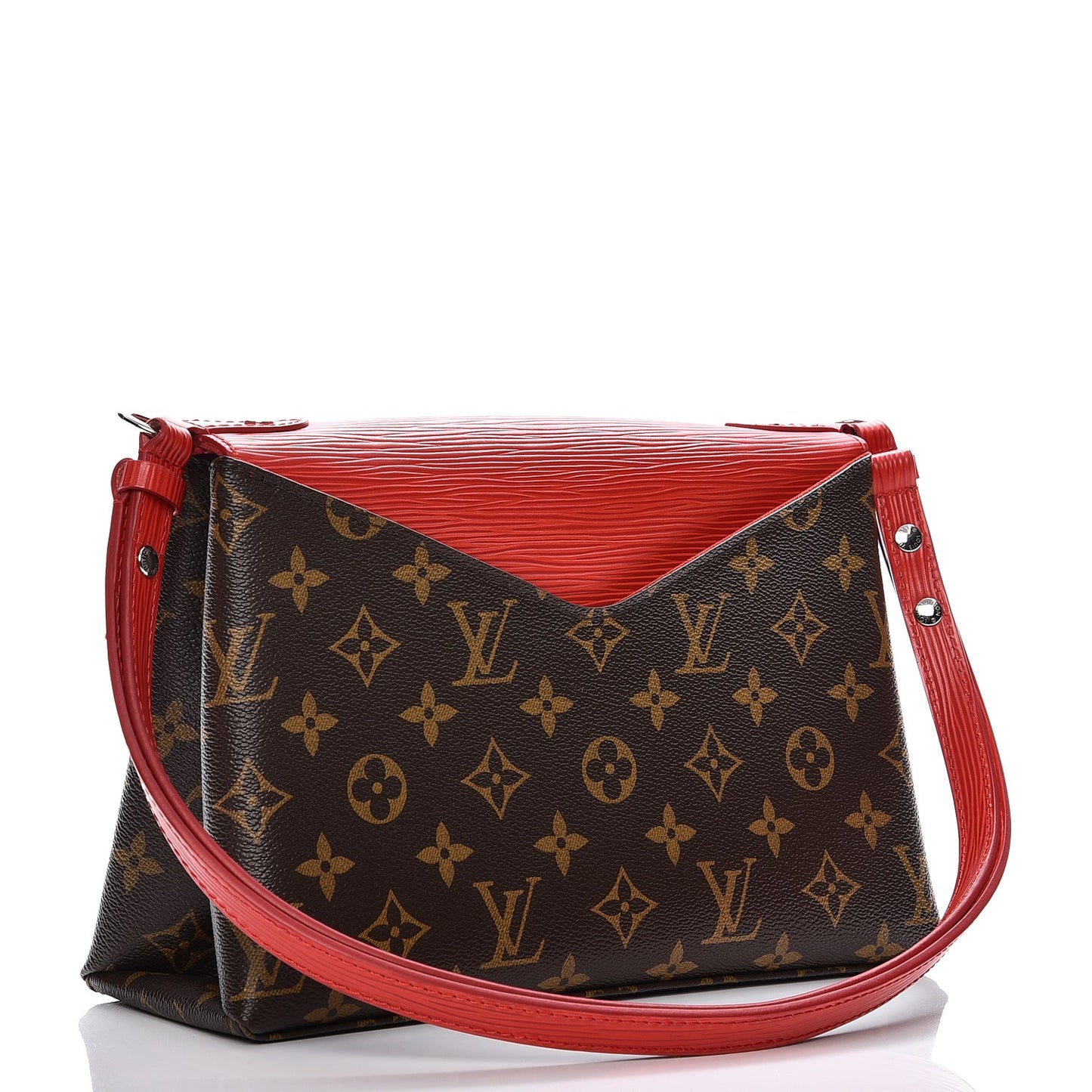 Monogram Epi Saint Michel Coquelicot