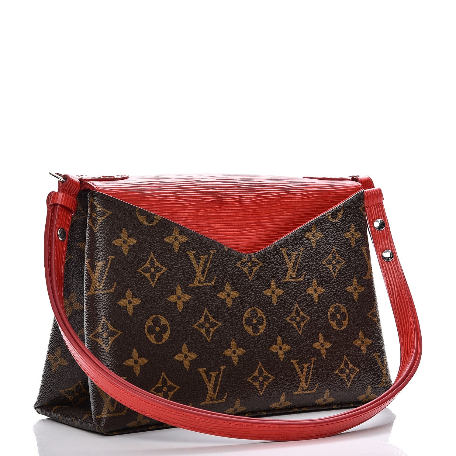 Louis Vuitton Monogram Epi Saint Michel Coquelicot 3 of 6