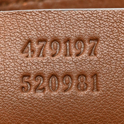 Gucci GG Supreme Monogram Medium Padlock Tote Beige Cuir 7 of 14