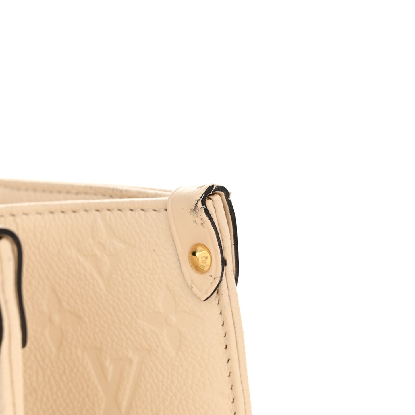 Empreinte Monogram Giant Onthego MM Creme