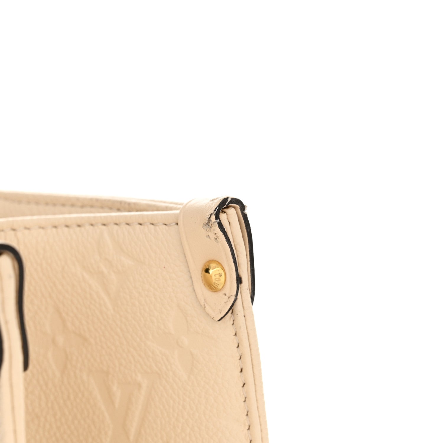 Louis Vuitton Empreinte Monogram Giant Onthego MM Creme 13 of 13