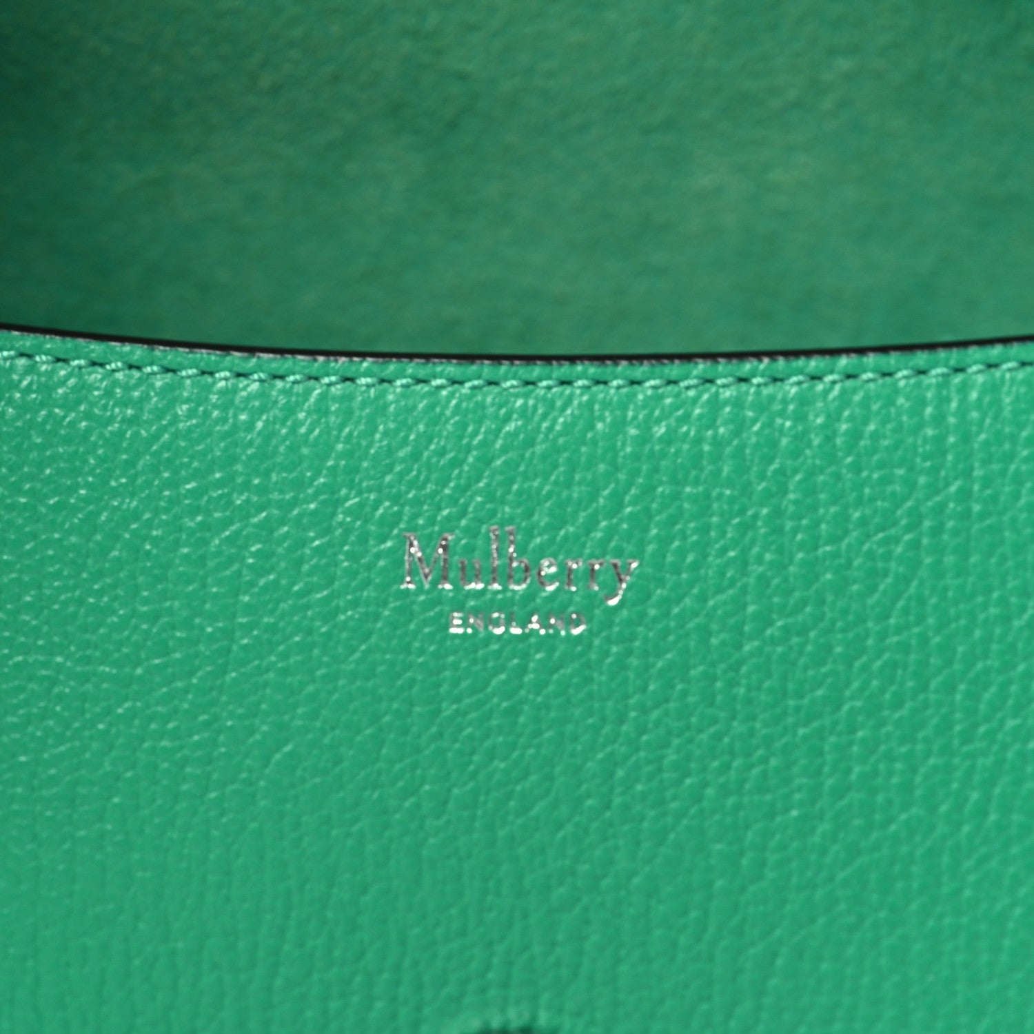 Mulberry Glossy Goatskin Mini Sadie Satchel Lawn Green 6 of 8