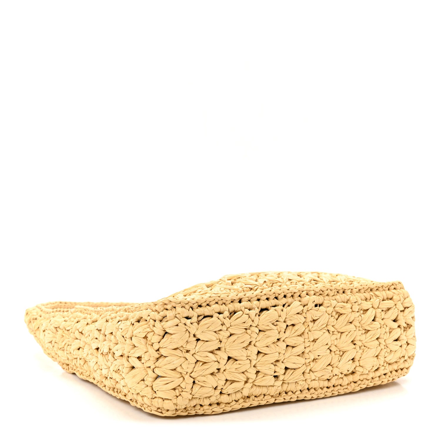 Dolce & Gabbana Raffia Crochet 3.5 Shoulder Bag Beige 7 of 17