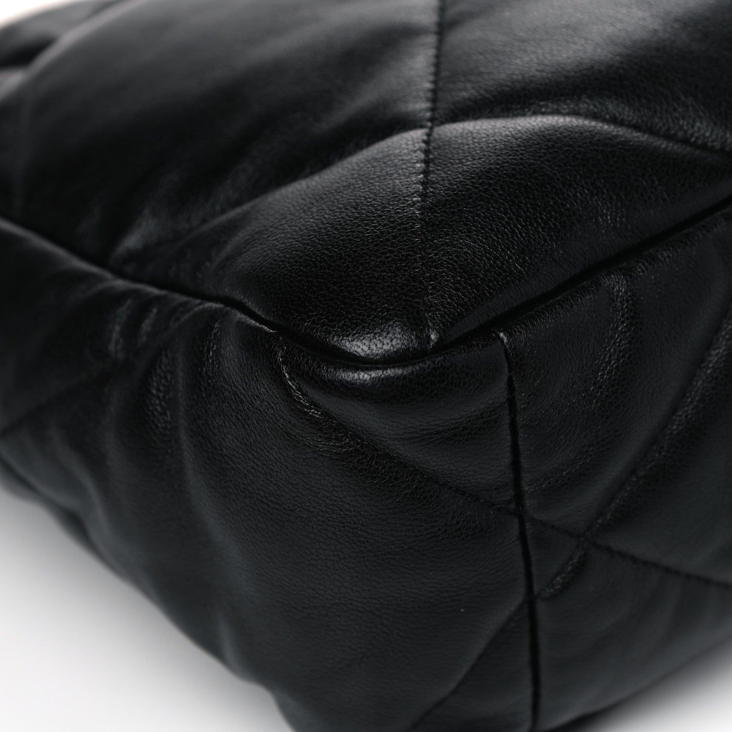 Chanel Lambskin Quilted Large Chanel 19 Flap Black 10 of 16