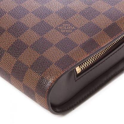 Louis Vuitton Damier Ebene Pochette Saint Louis Clutch 5 of 7