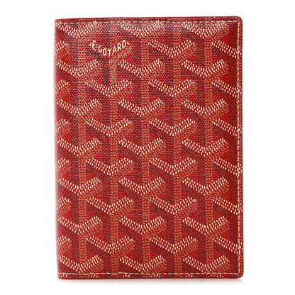 Goyard Goyardine Pocket Organizer Wallet Red 1 of 7
