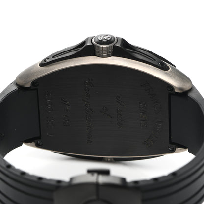 Franck Muller Titanium Rubber 45mm Conquistador Grand Prix Automatic Watch Black 8900SC 4 of 6