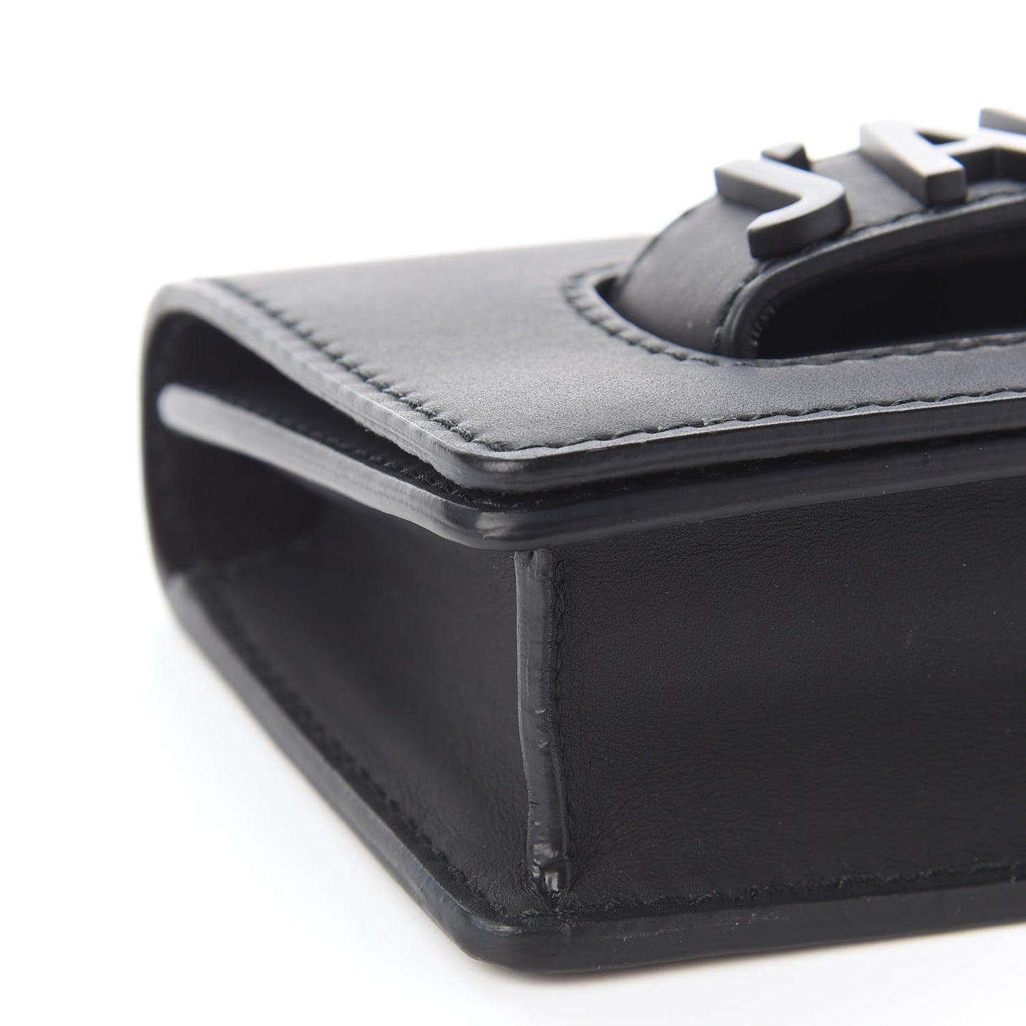 DIOR Ultra Matte Calfskin J'Adior Chain Flap Bag Black