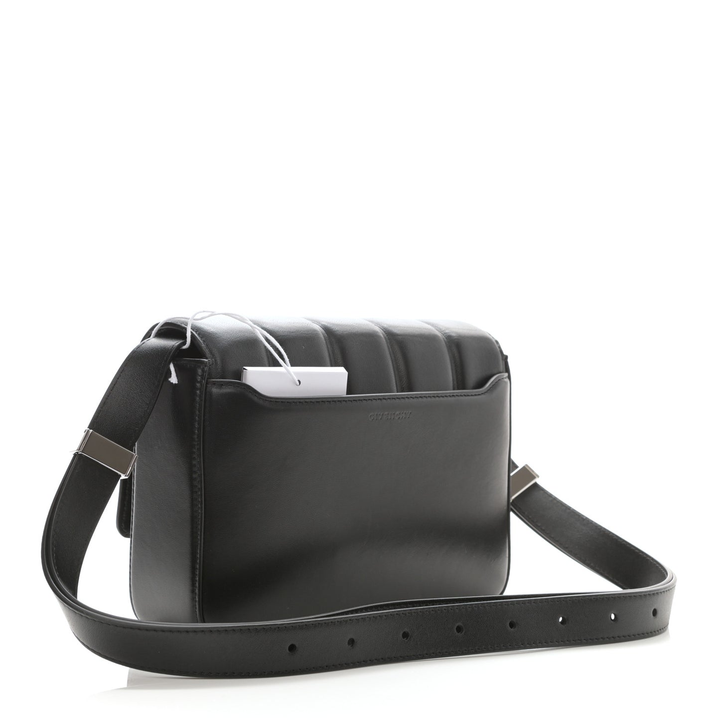 Lambskin 4G Medium Padded Crossbody Bag Black