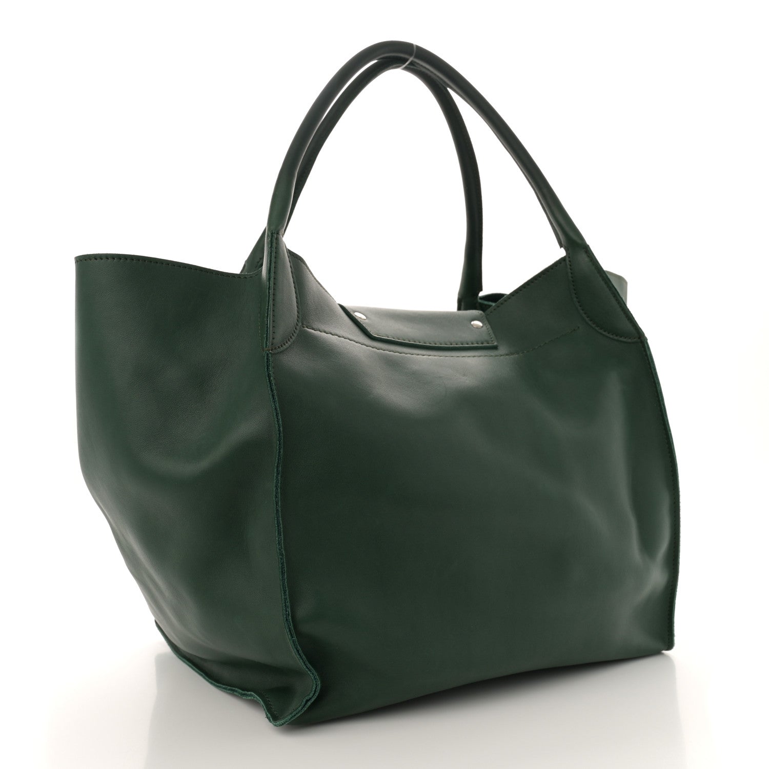 Celine Smooth Calfskin Medium Big Bag Dark Green 2 of 14