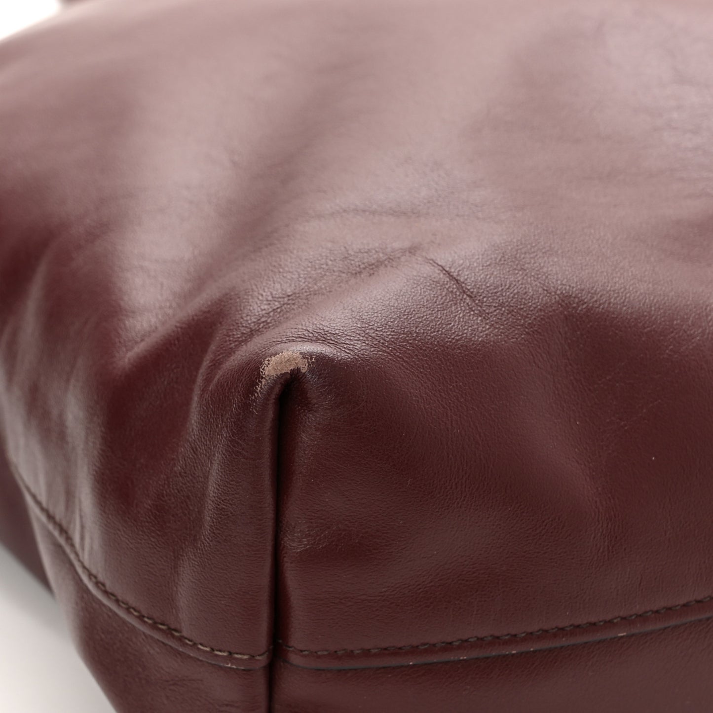 Soft Calf Satchel Amaranto