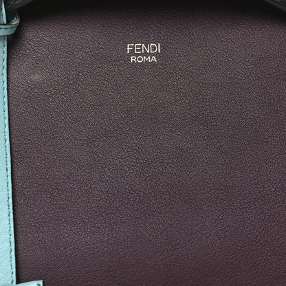 Fendi Vitello Dolce 4 Color Medium By The Way Boston Bag Bordeaux Grano Multicolor 8 of 10