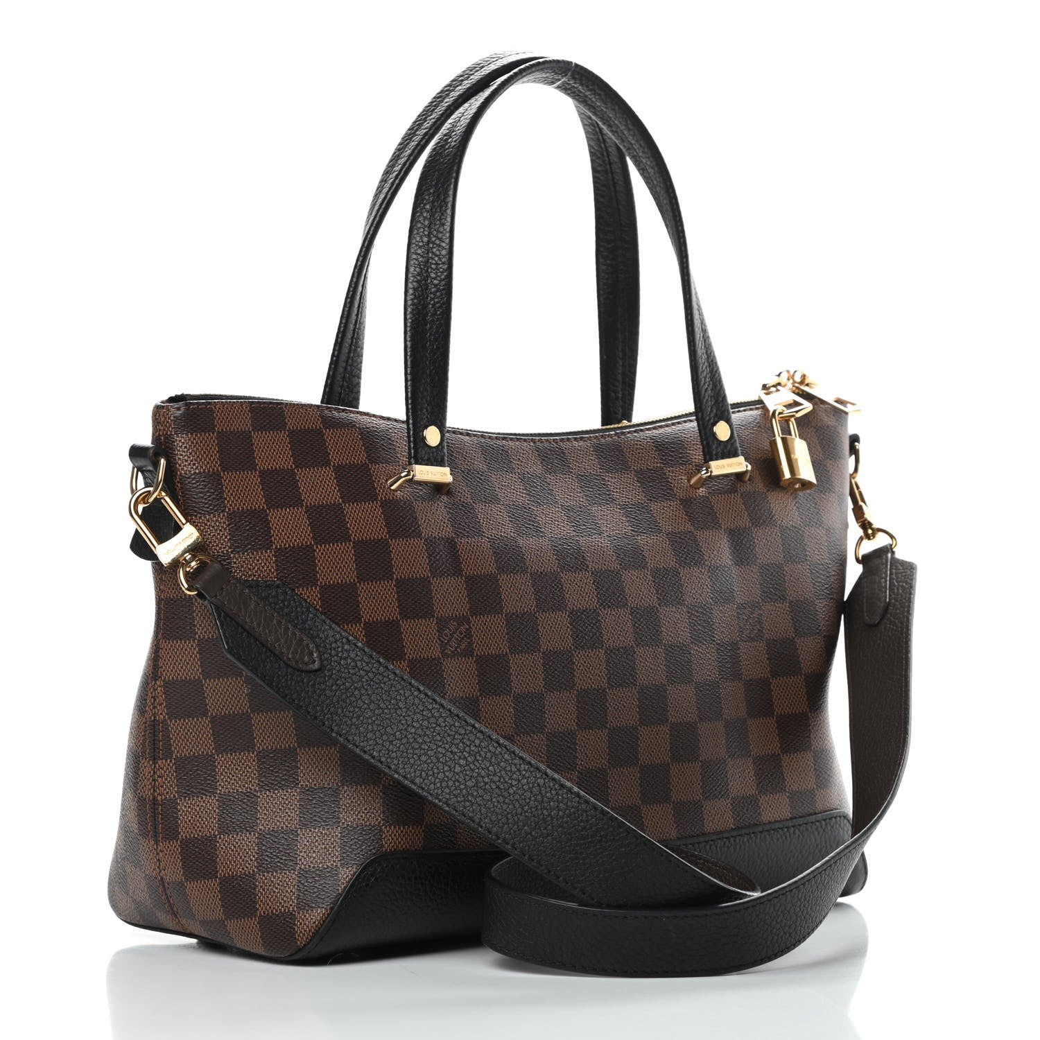 Louis Vuitton Damier Ebene Hyde Park Black 3 of 14