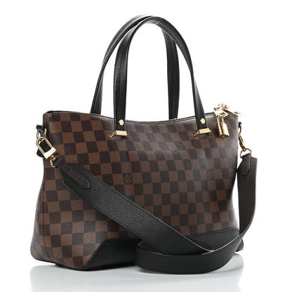 Louis Vuitton Damier Ebene Hyde Park Black 3 of 14