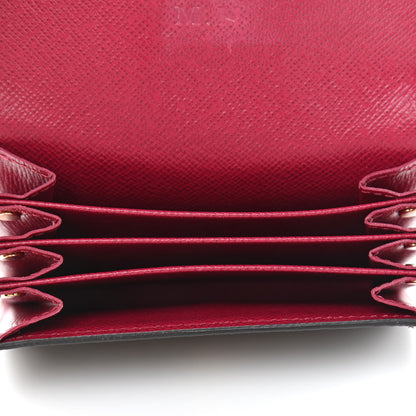 Louis Vuitton Monogram Sarah Multicartes Fuchsia 4 of 5