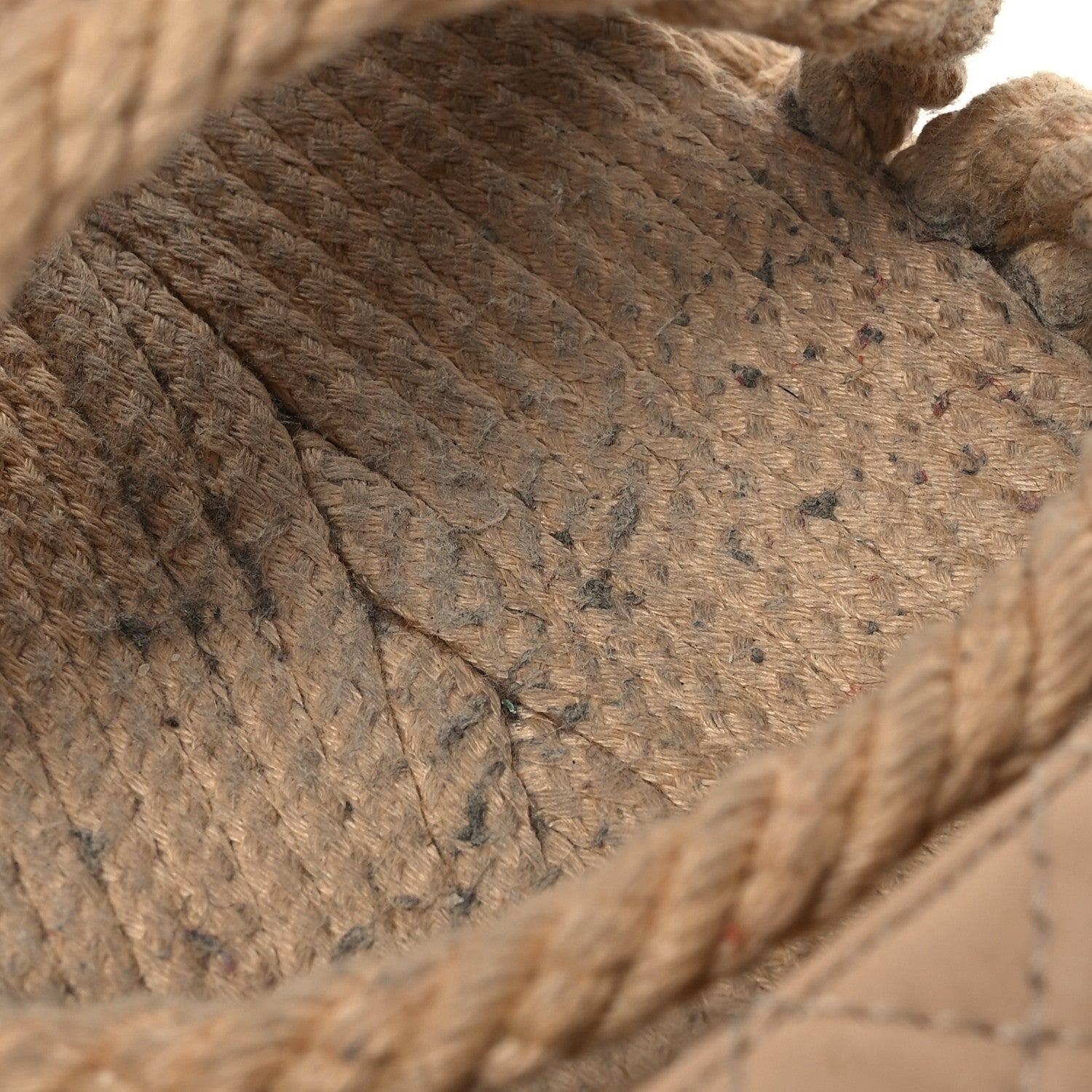 Chanel Cord Lambskin Quilted Logo Mules 39 Beige 14 of 17