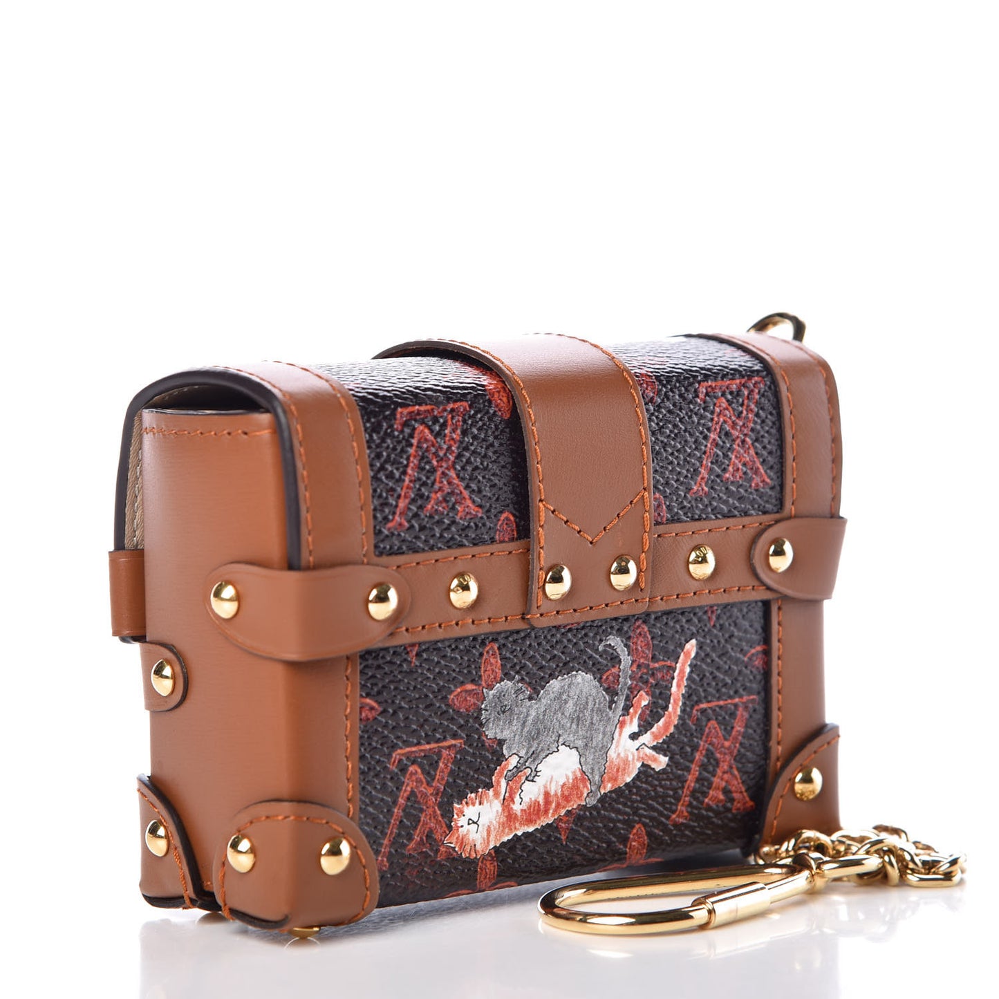 Catogram Essential Trunk Orange Marron