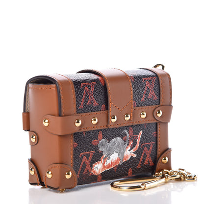 Louis Vuitton Catogram Essential Trunk Orange Marron 3 of 6
