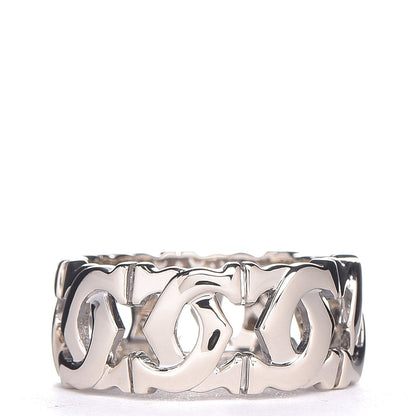 Chopard CARTIER 18K White Gold Entrelaces Ring 49 4.75 3 of 4