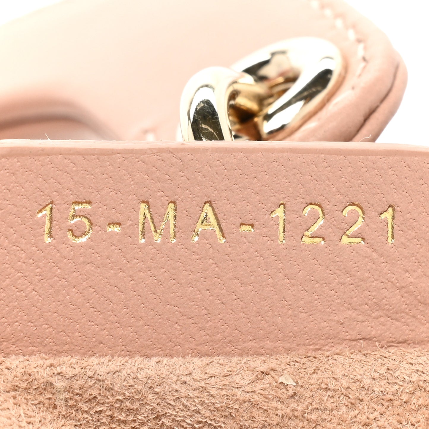 Lambskin Cannage Micro Lady Dior Rose Des Vents