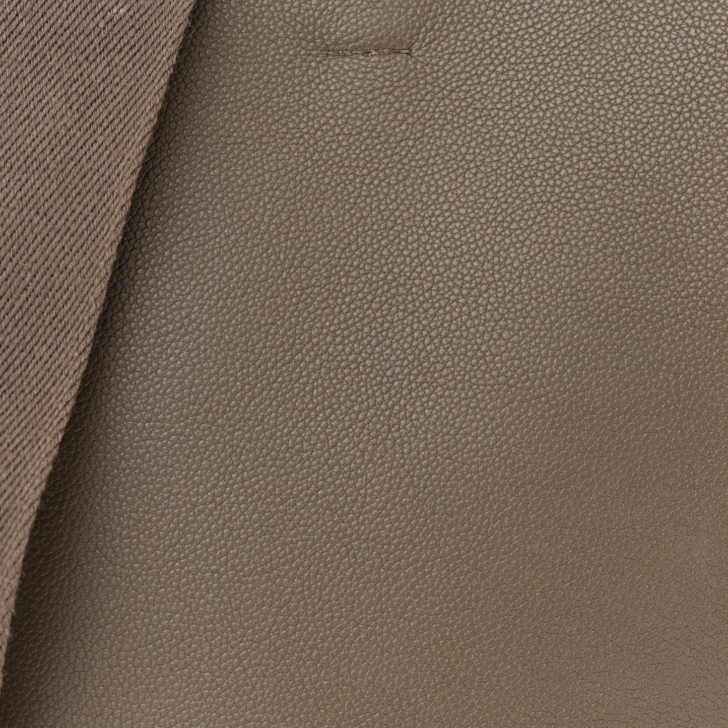 Soft Grained Calfskin Small Sangle Bucket Bag Taupe