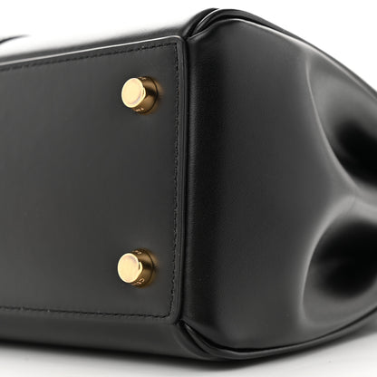 Celine Satinated Calfskin Small 16 Top Handle Bag Black 11 of 11