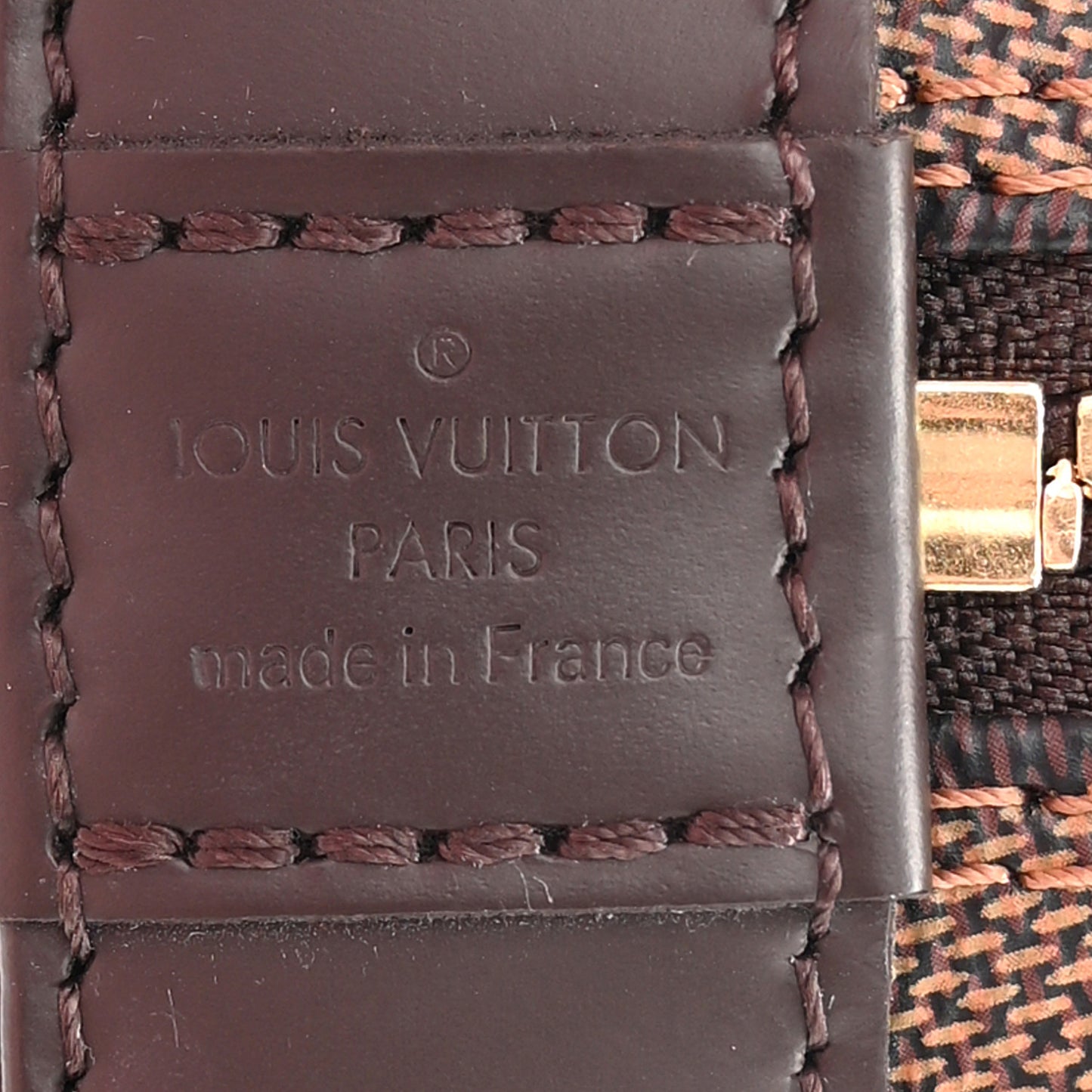 Damier Ebene Alma BB