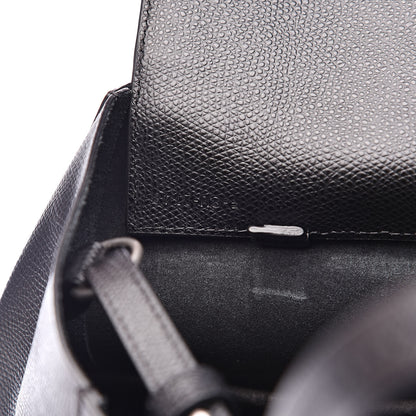 Celine Grained Calfskin Small Vertical Cabas Black 7 of 10