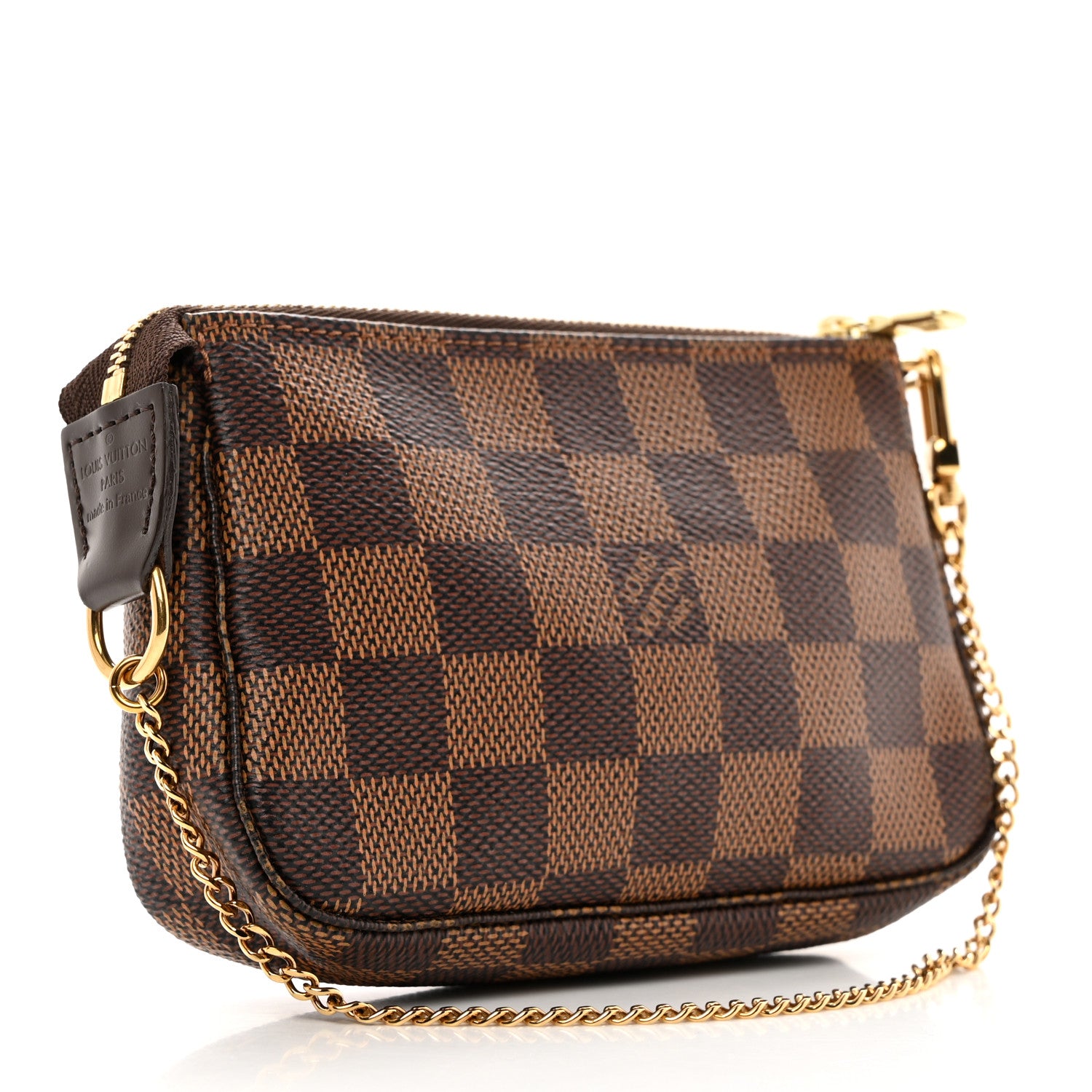 Louis Vuitton LOUIS VUITTON Damier Ebene Mini Pochette Accessories 3 of 8