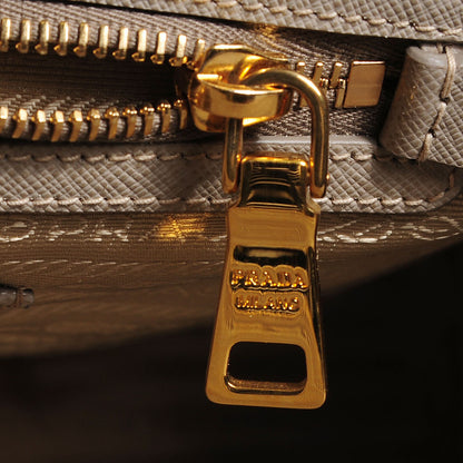 Prada Saffiano Lux Extra Large Galleria Double Zip Tote Pomice 7 of 11