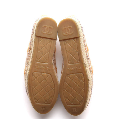Chanel Tweed CC Espadrilles 38 Pink 7 of 16
